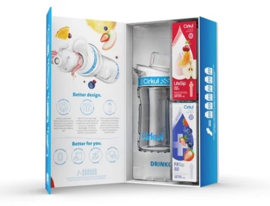 CIRKUL KIDS MINI Plastic Bottle & Comfort Grip Lid 12 Oz (New in Box)  $28.49 - PicClick